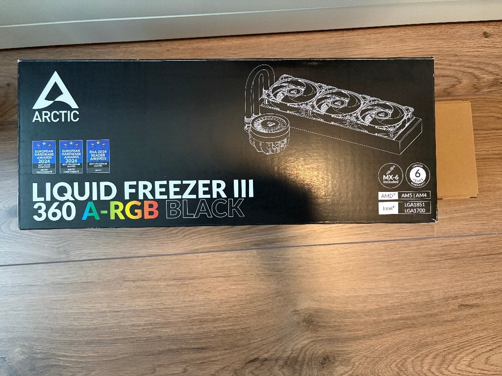 Arctic Liquid Freezer III 360 ARGB – nieuw met garantie, Computers en Software, Ophalen of Verzenden, Nieuw, Waterkoeling