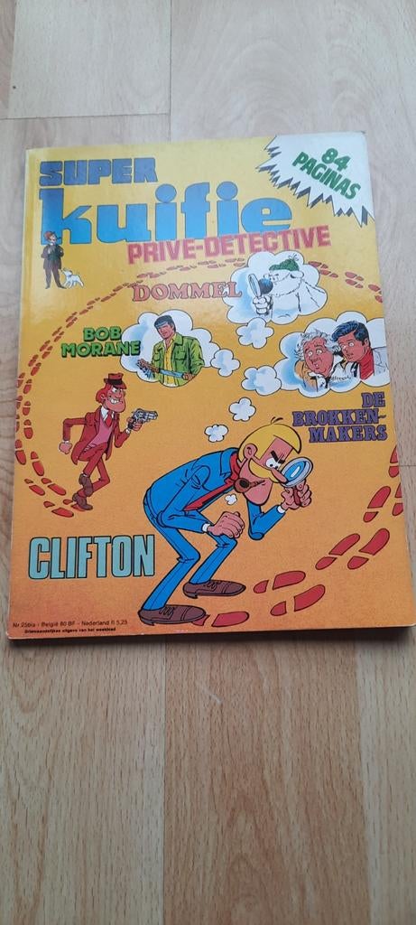 Super kuifje privé detective nummer 25, Eén stripboek, Ophalen, Gelezen