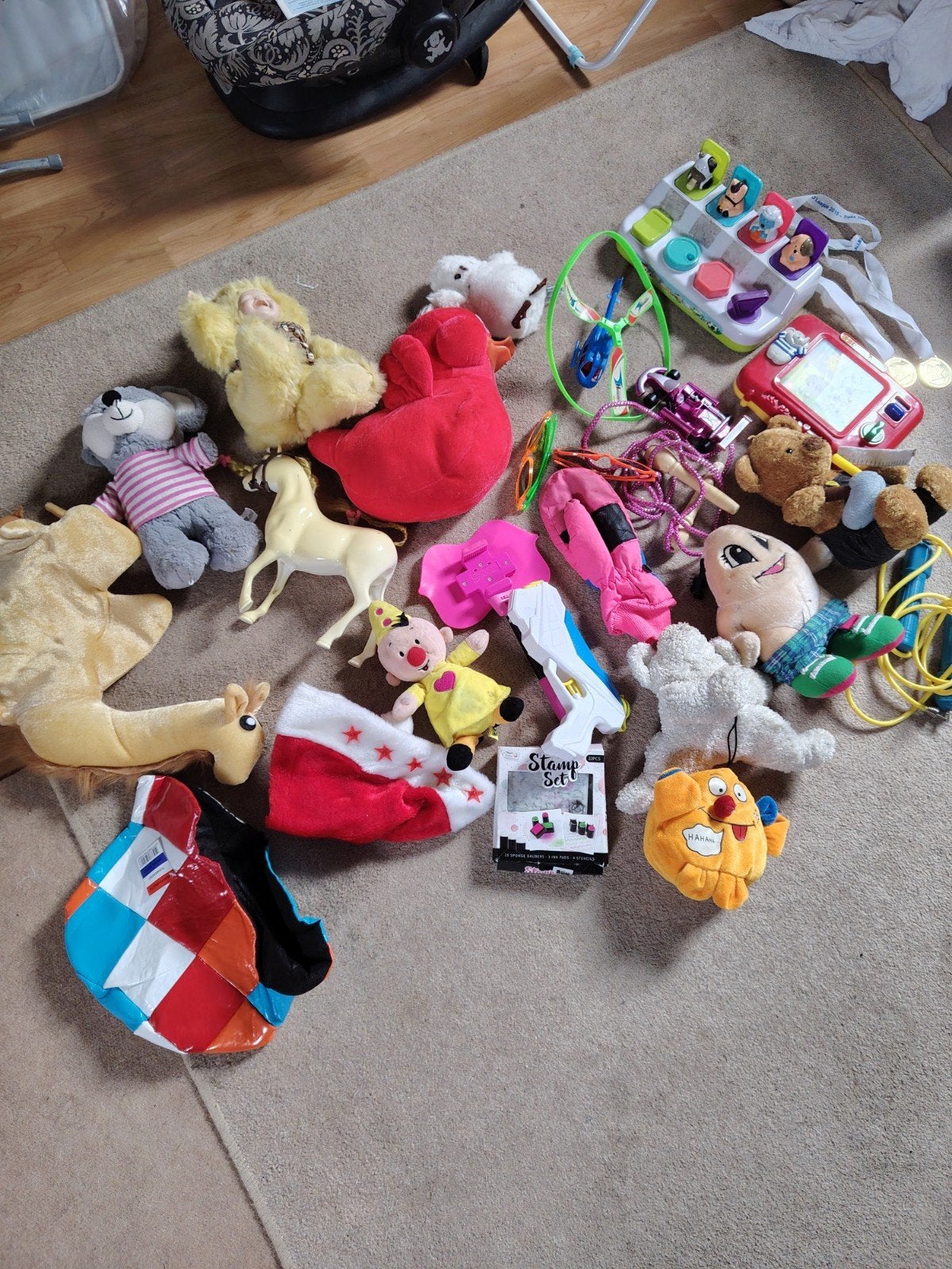 Grote partij speelgoed: knuffels, spelletjes en meer!, Kinderen en Baby's, Ophalen