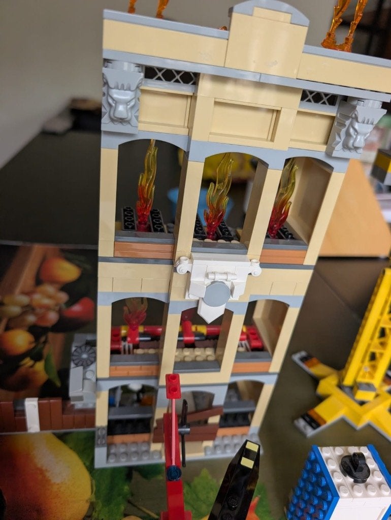 Lego city brand in de stad, City, Lego, Compleet, Ophalen of Verzenden