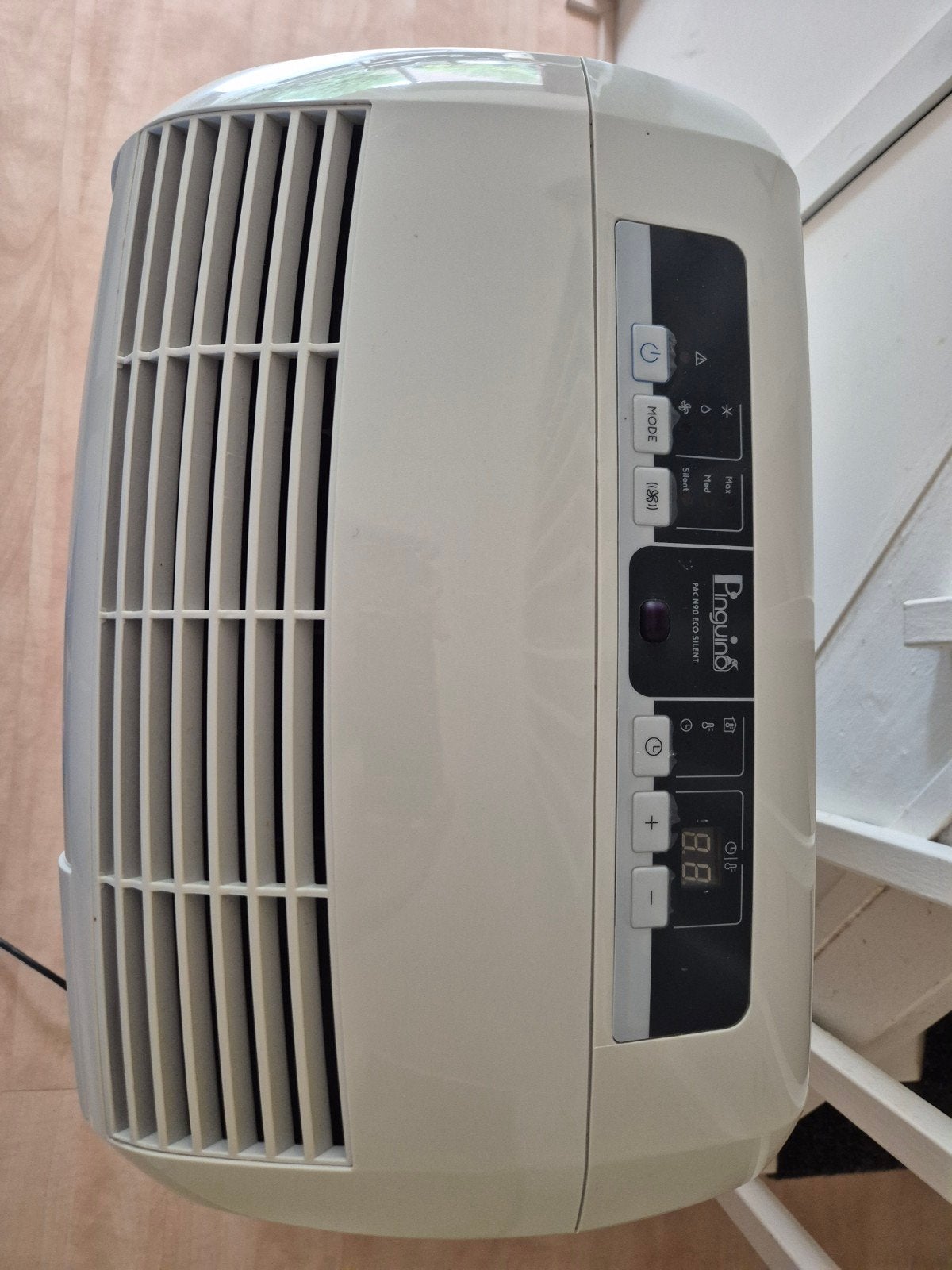 De'Longhi PAC N90 ECO Silent mobiele airco, Ophalen, Minder dan 60 m³, 3 snelheden of meer, Zo goed als nieuw