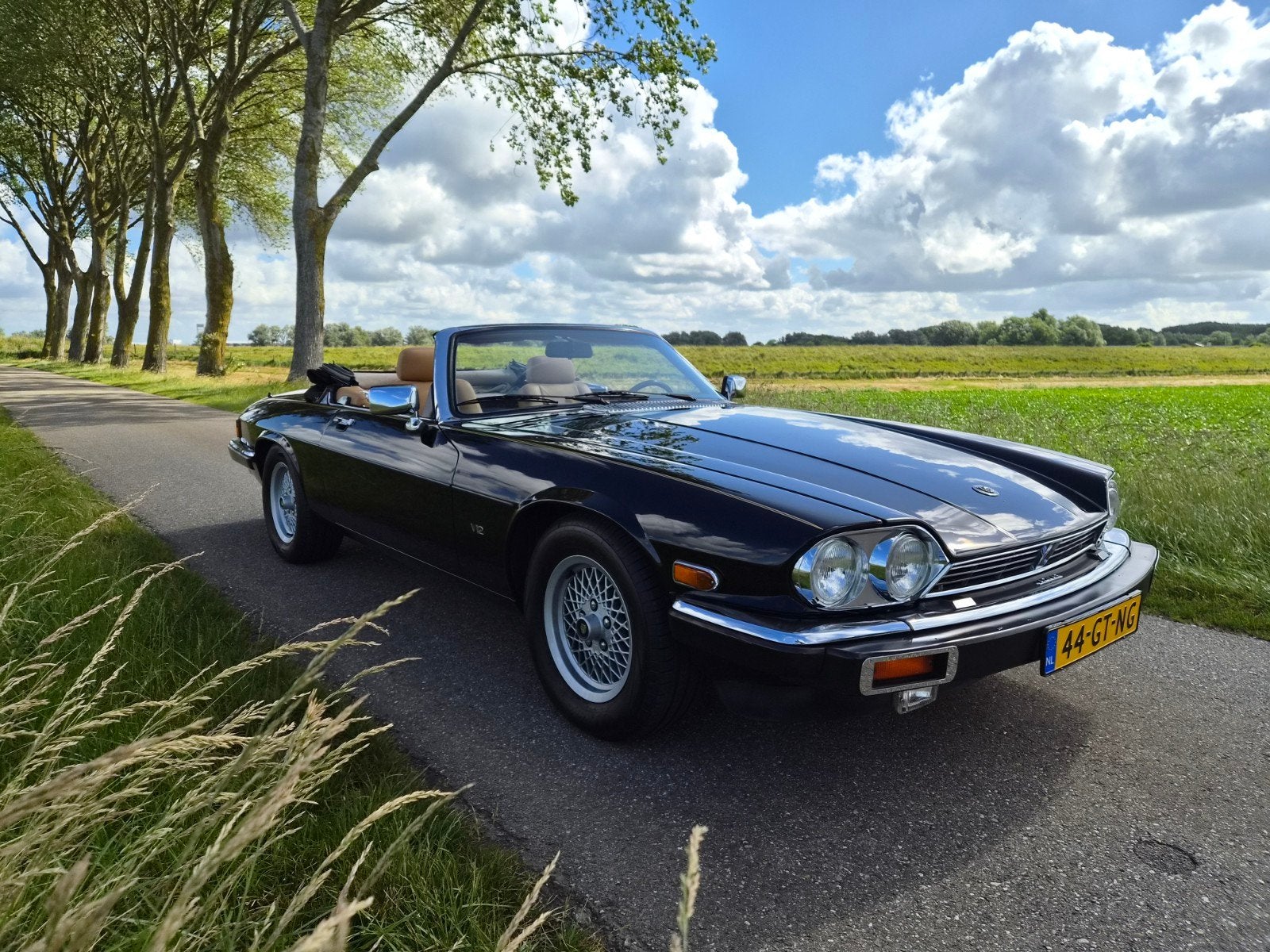 Jaguar XJS 5.3 AUT 1990 Cabriolet, Auto's, Automaat, 288 pk, 12 cilinders, Zwart