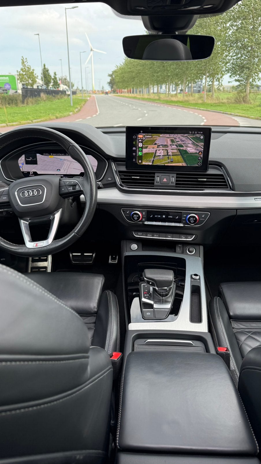 Foto 7 van Audi Q5 45 TFSI Mild hybrid 2021 Facelift Pano S-Line