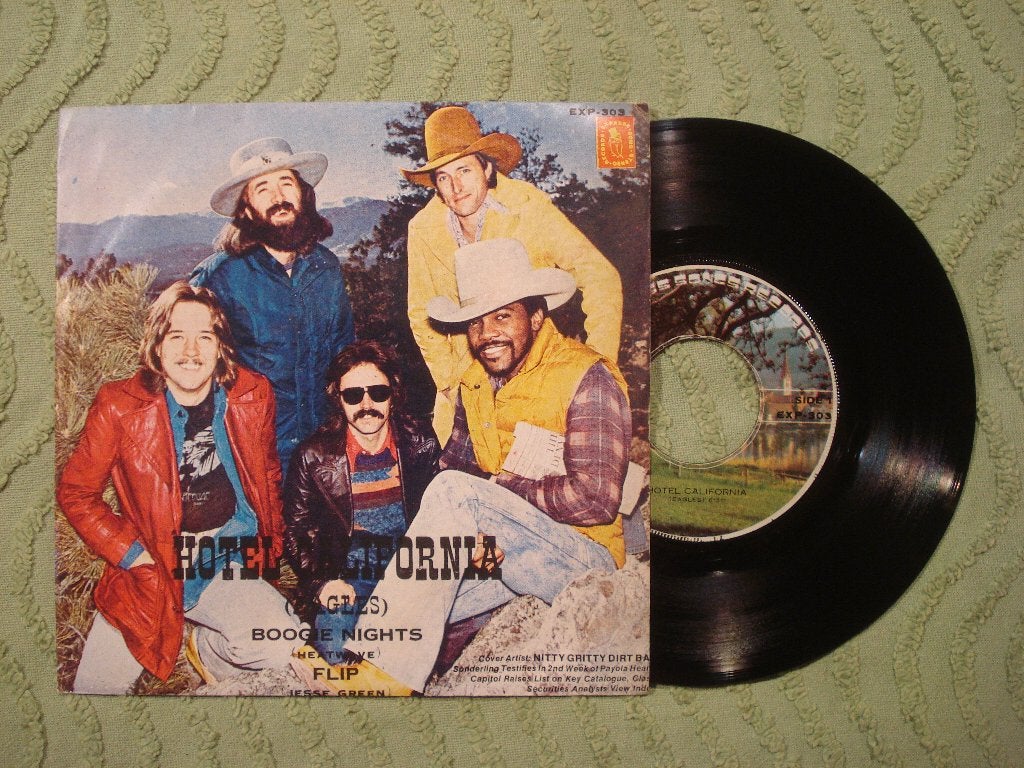 Eagles 7" Vinyl EP: ‘Hotel California’ (Thailand), 7 inch, Ophalen of Verzenden, Zo goed als nieuw, EP