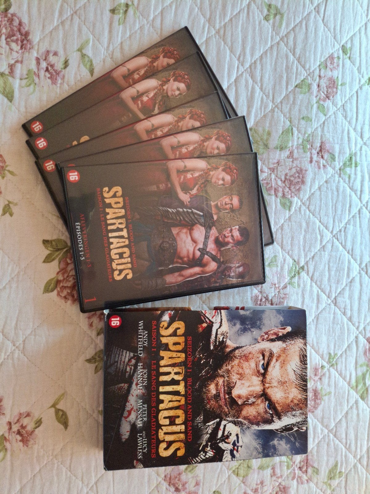 spartacus dvd serie, Verzenden, Zo goed als nieuw