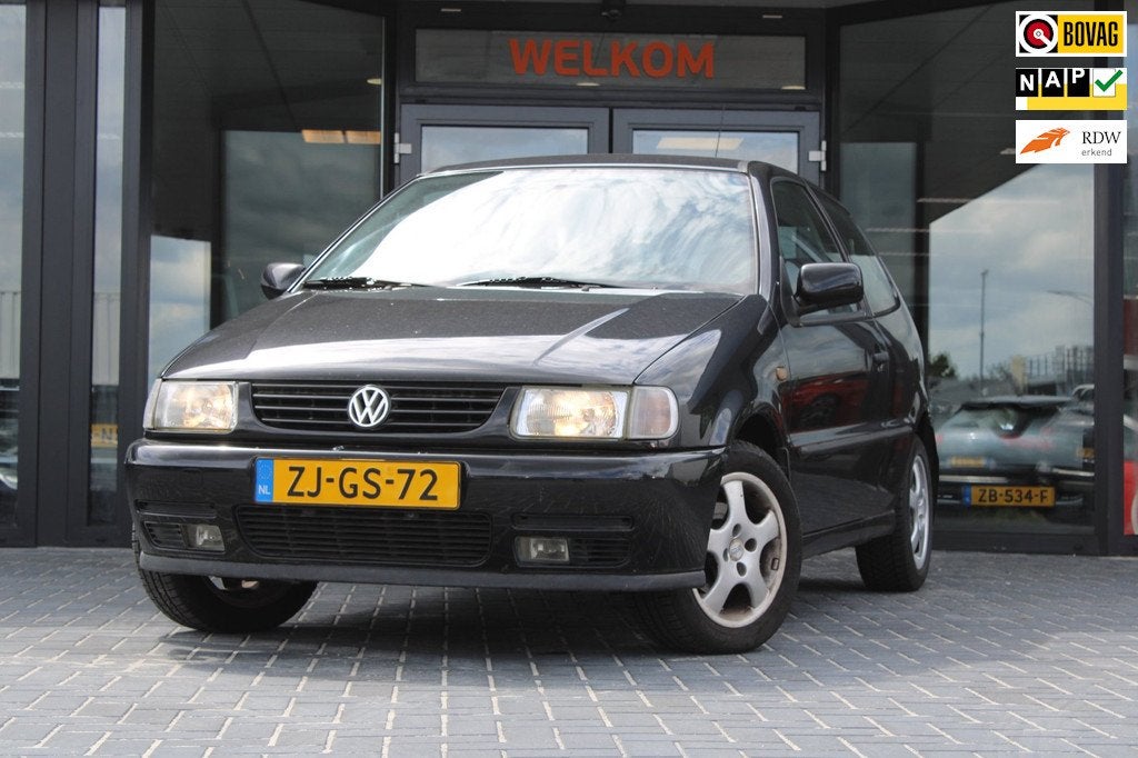 Volkswagen Polo 1.4, OZ wielen, Elektrische ramen, Elektrisc, Auto's, Gebruikt, 4 cilinders, 60 pk, Zwart