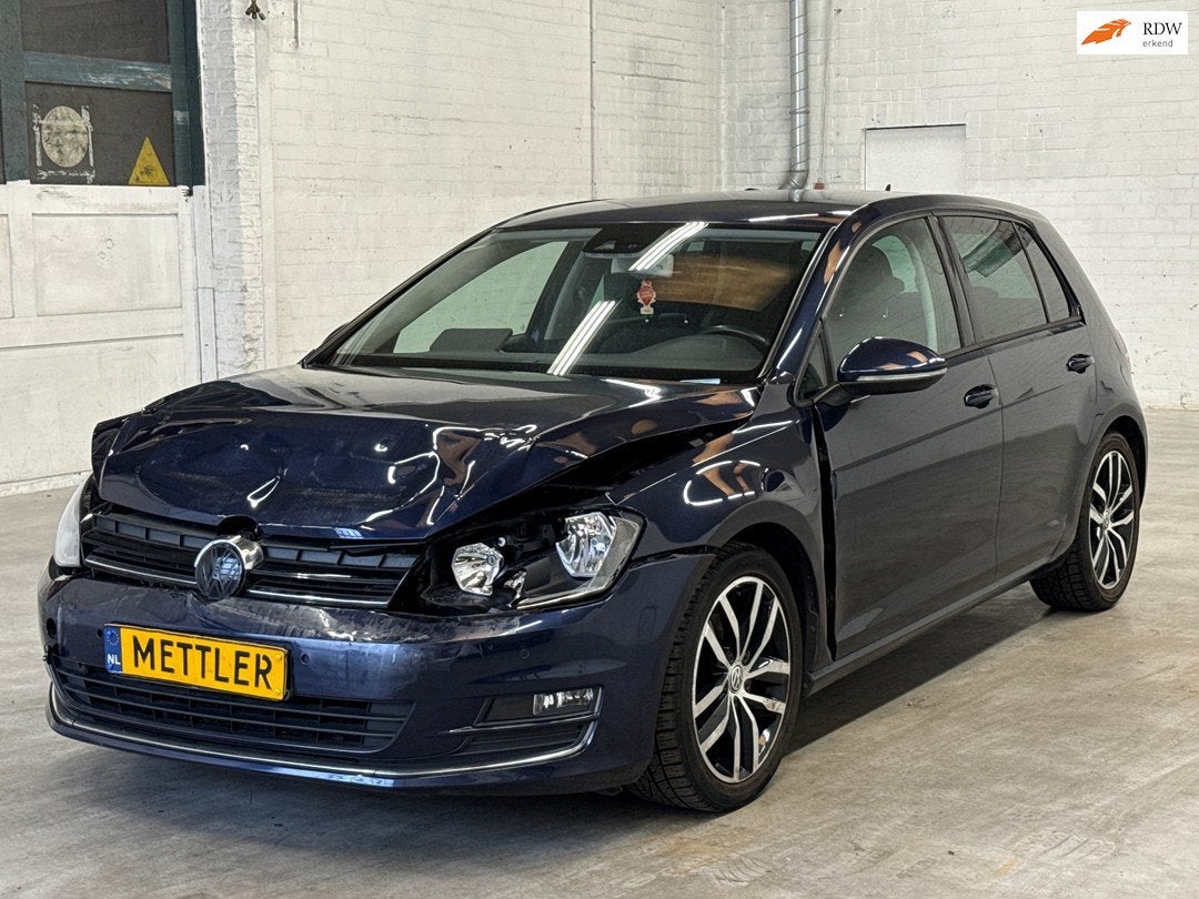 Volkswagen Golf 1.4 TSI ACT Highline | Navigatie | Cruise co, Auto's, Voorwielaandrijving, Euro 5, 4 cilinders, Blauw