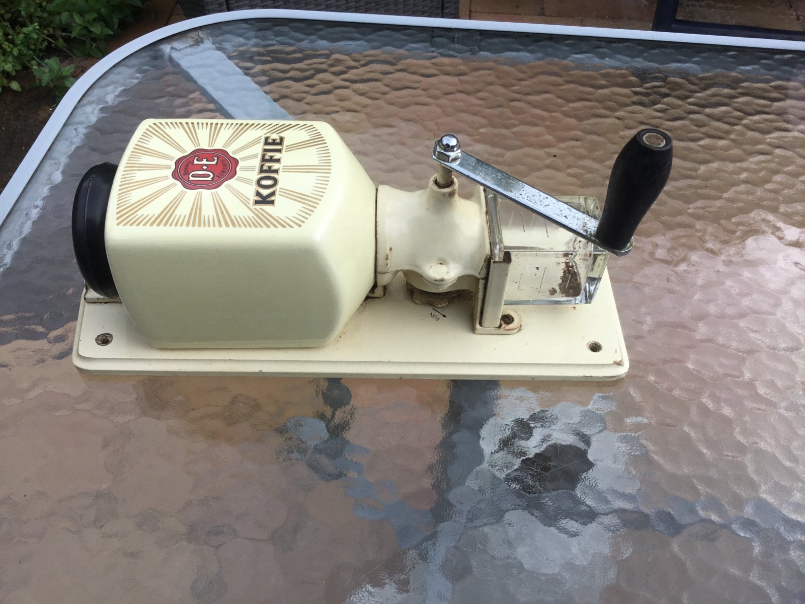 Vintage Douwe Egberts Koffiemolen - Wandmodel, Ophalen