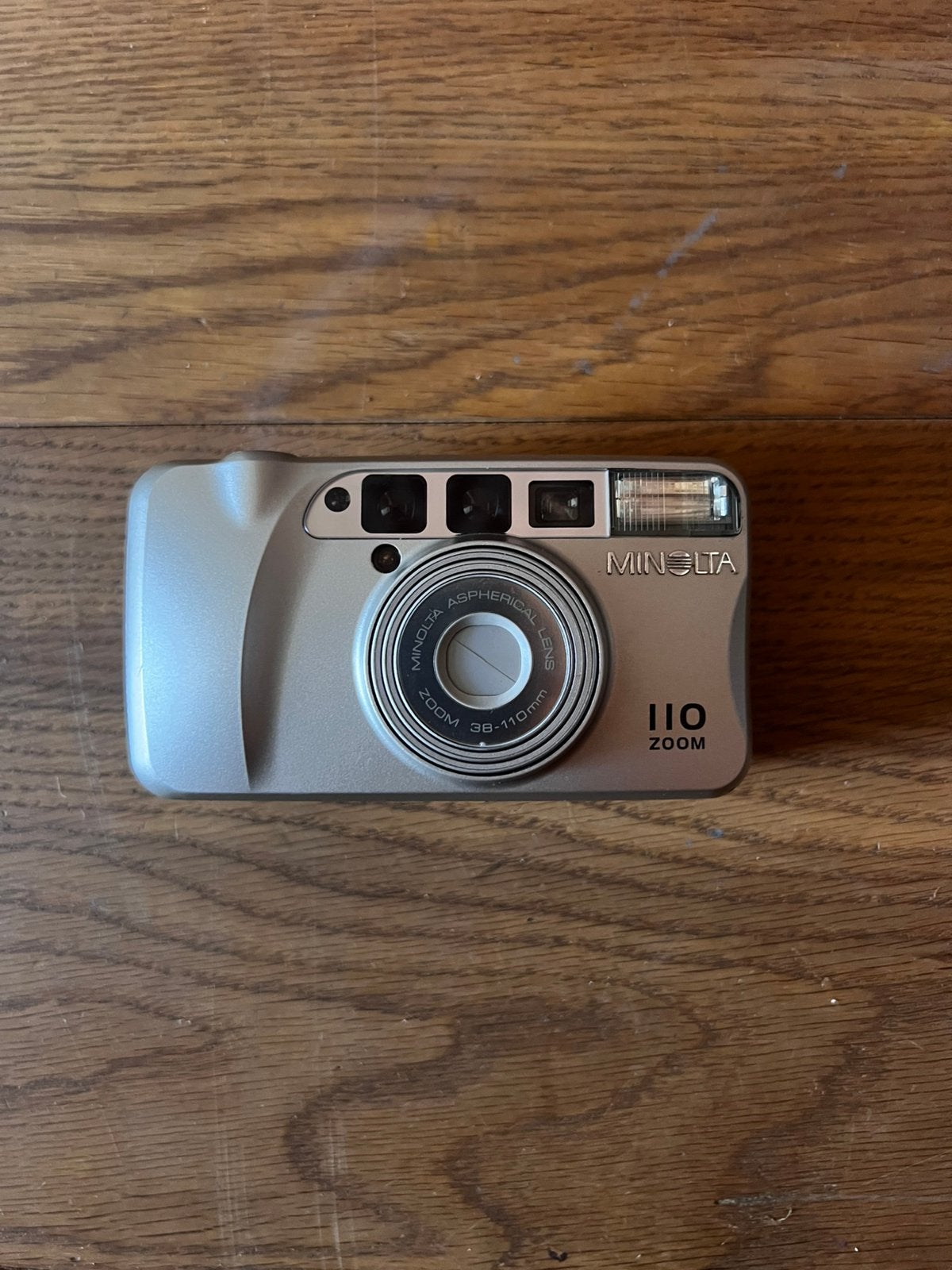 Minolta 110 zoom point and shoot analoog werkend, Ophalen of Verzenden, Zo goed als nieuw, Compact, Minolta
