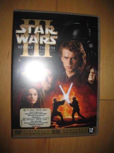 DVD Star Wars 3, Alle leeftijden, Ophalen of Verzenden, Zo goed als nieuw