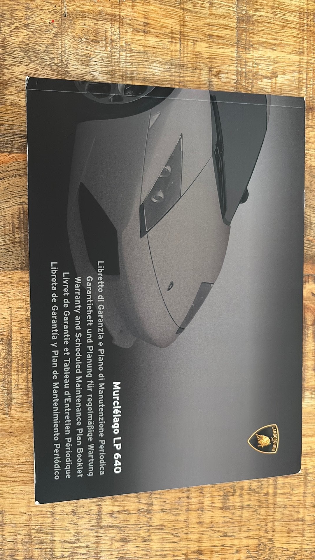 Origineel Lamborghini Murciélago LP640 Onderhoudsboekje, Ophalen of Verzenden, Nieuw