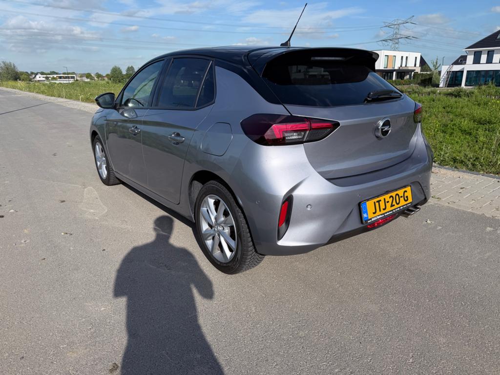 Opel Corsa 1.2 Turbo Start/stop 130pk Aut 2021 Grijs, Auto's, 1133 kg, Leder, 1200 kg, 19 km/l