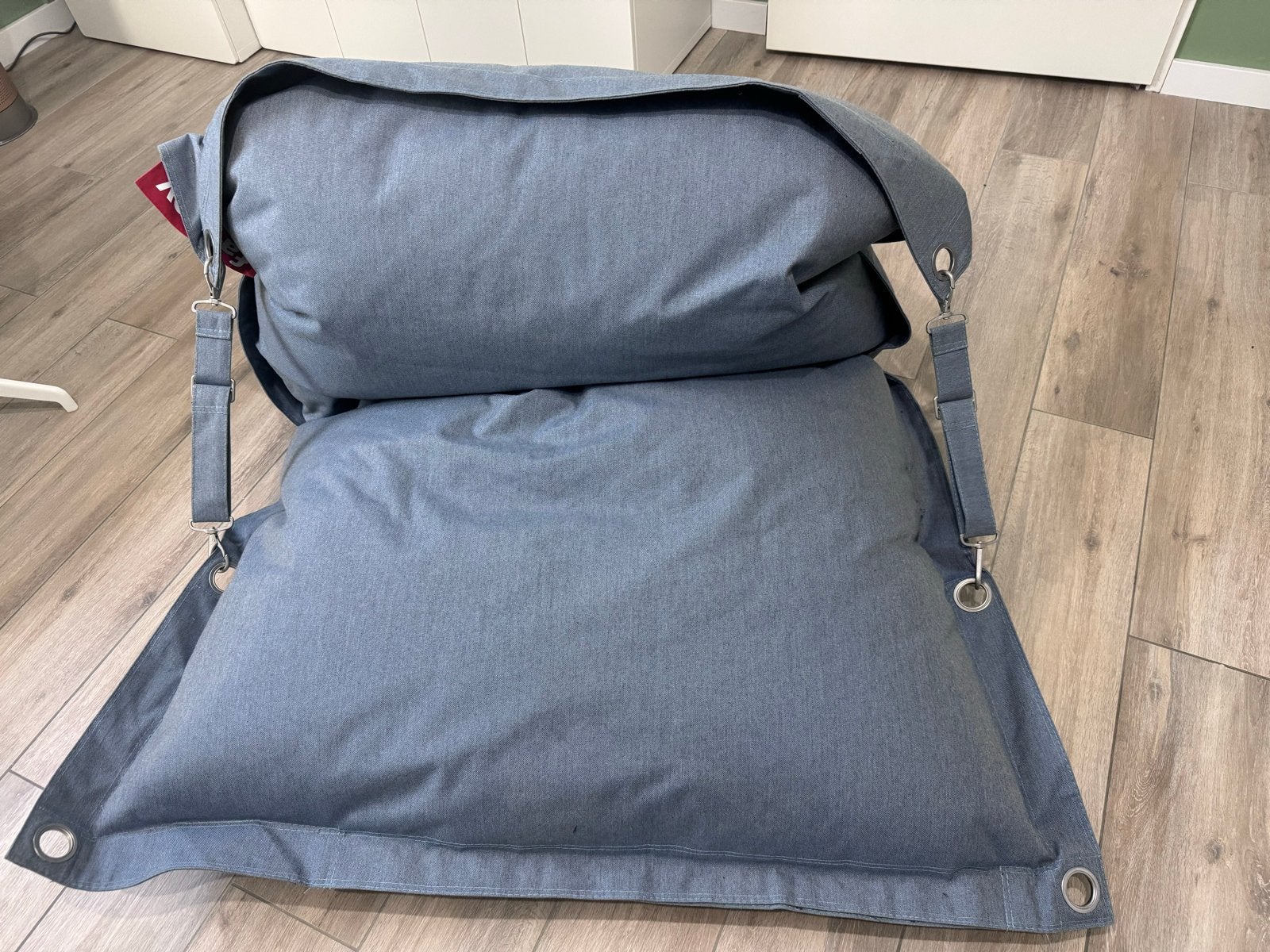 Fatboy Buggle-up Outdoor Zitzak - blauw, Ophalen, Gebruikt, Blauw, Zitzak