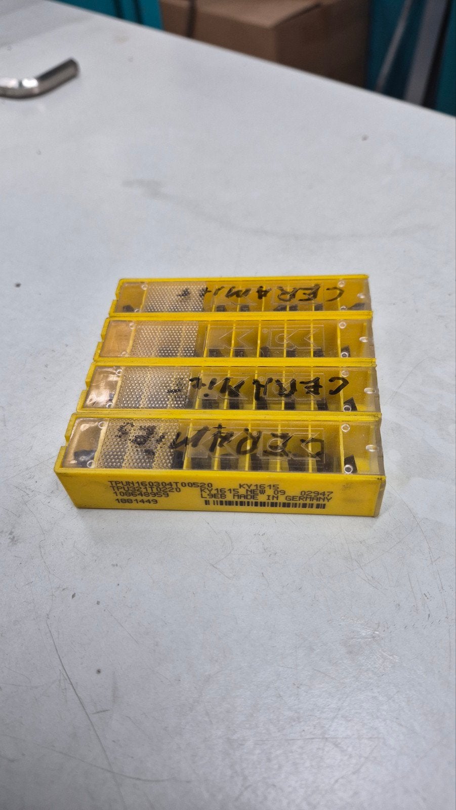 40 stuks keramische beitelplaatjes - TPUN160304T00520, Ophalen of Verzenden