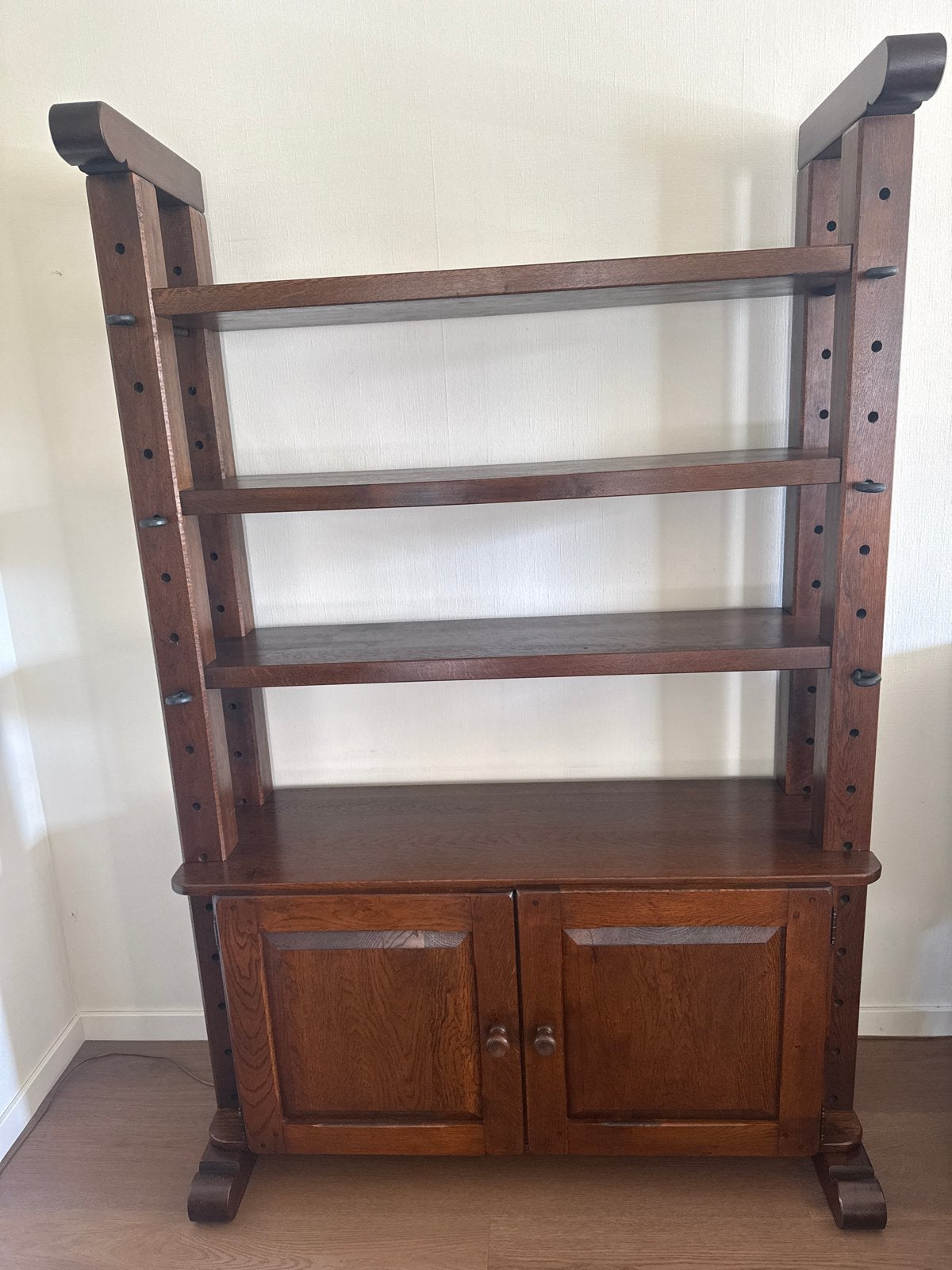 Eiken Boekenkast met Verstelbare Planken. Ophalen Hummelo, Ophalen