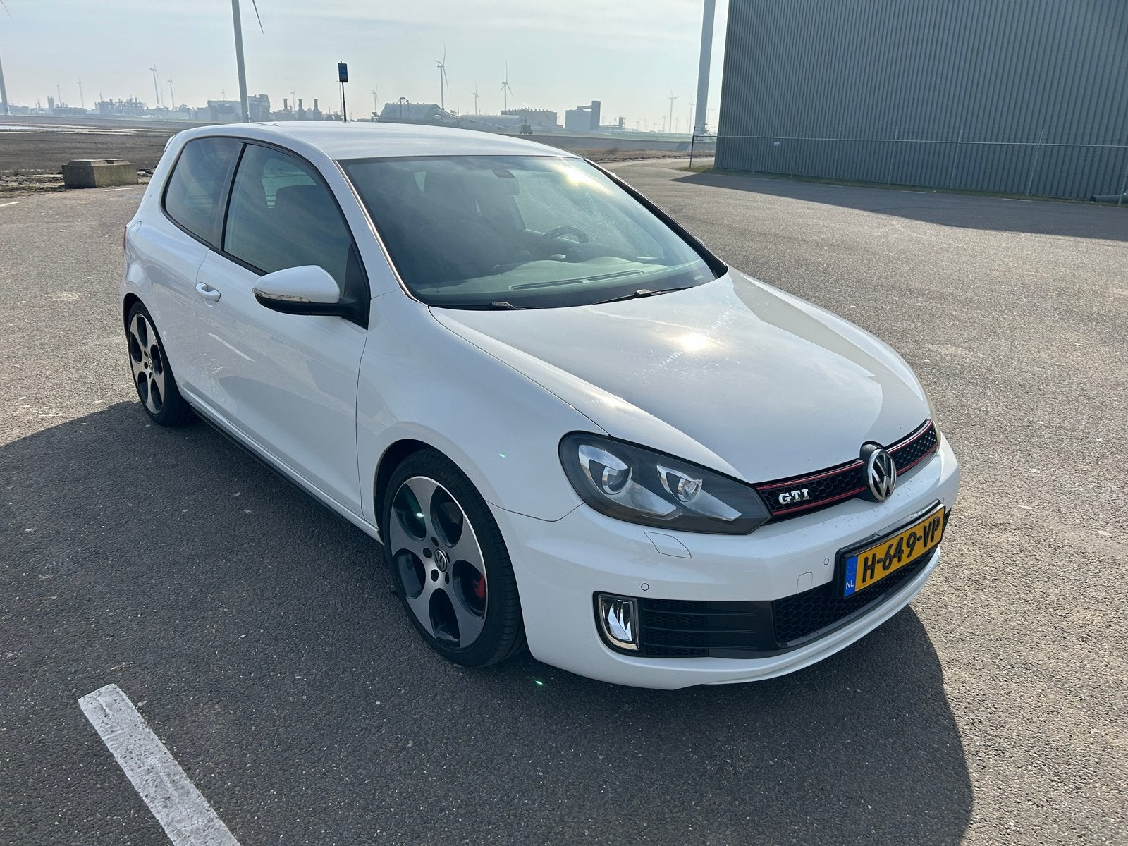 Volkswagen Golf 2.0 GTI 155KW 2009 Wit, Auto's, Volkswagen, Voorwielaandrijving, Stof, 4 cilinders, 1984 cc
