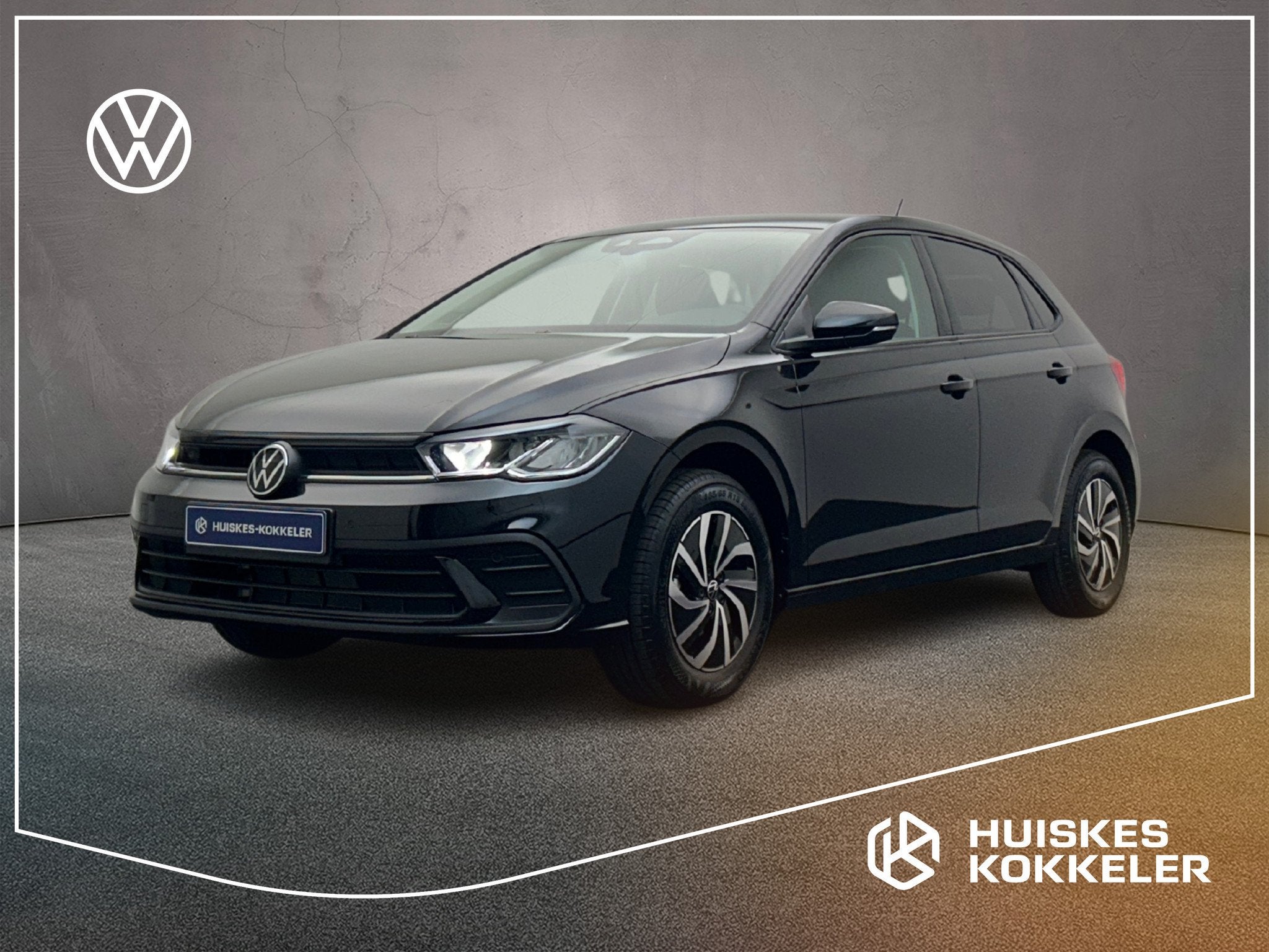 Volkswagen Polo, Auto's, Voorwielaandrijving, Euro 6, Zwart, Bedrijf
