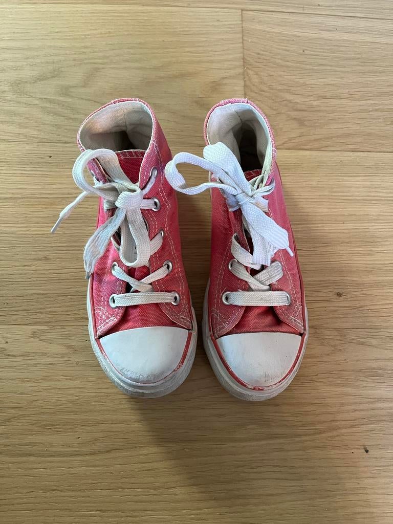 Schoenen roze veters bootz maat 30, Ophalen of Verzenden, Zo goed als nieuw, Meisje, Schoentjes