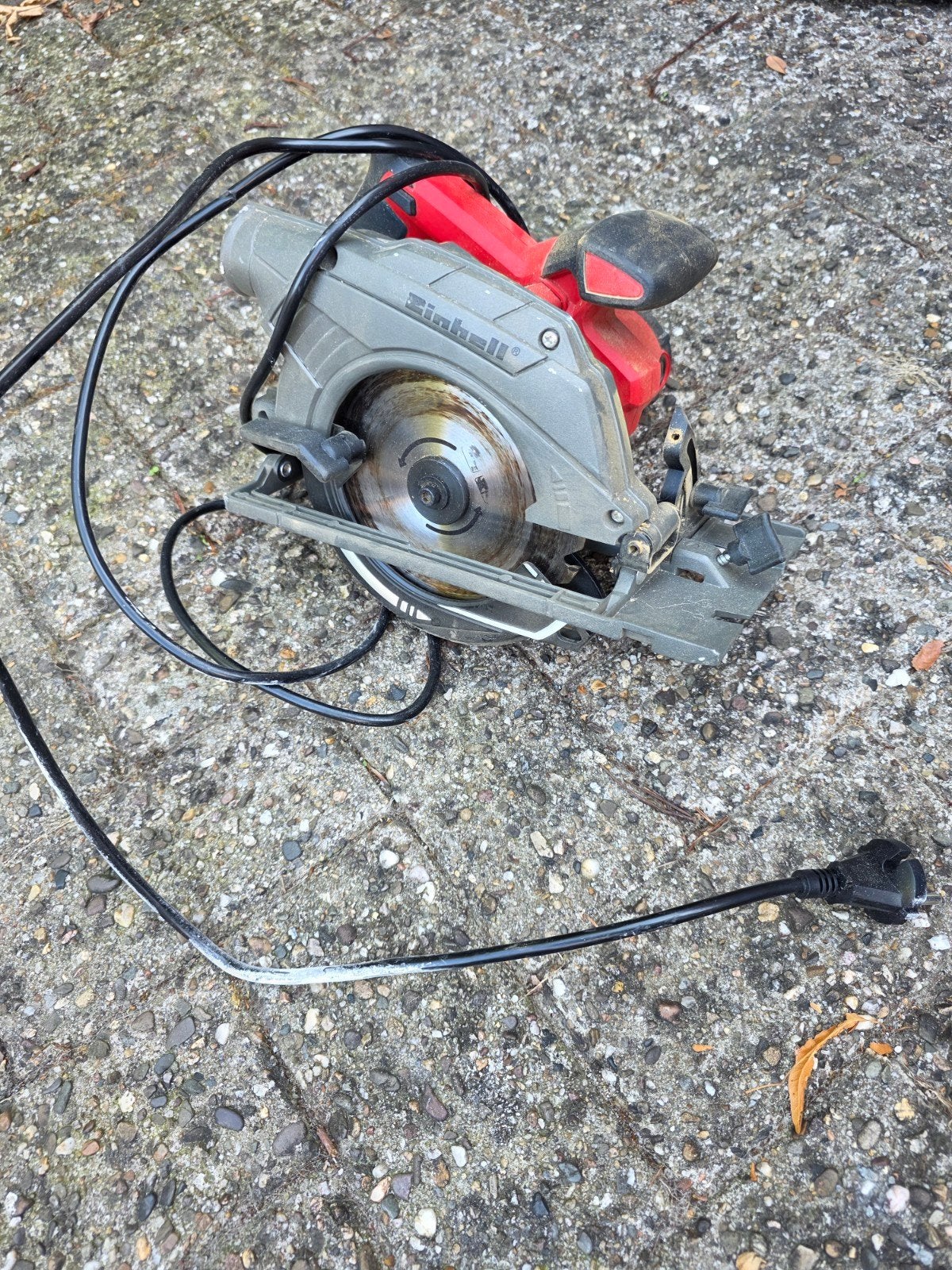 Einhell Cirkelzaag TE-CS 165 - Krachtige Zaagmachine, Gebruikt, Cirkelzaag, Einhell, Ophalen of Verzenden