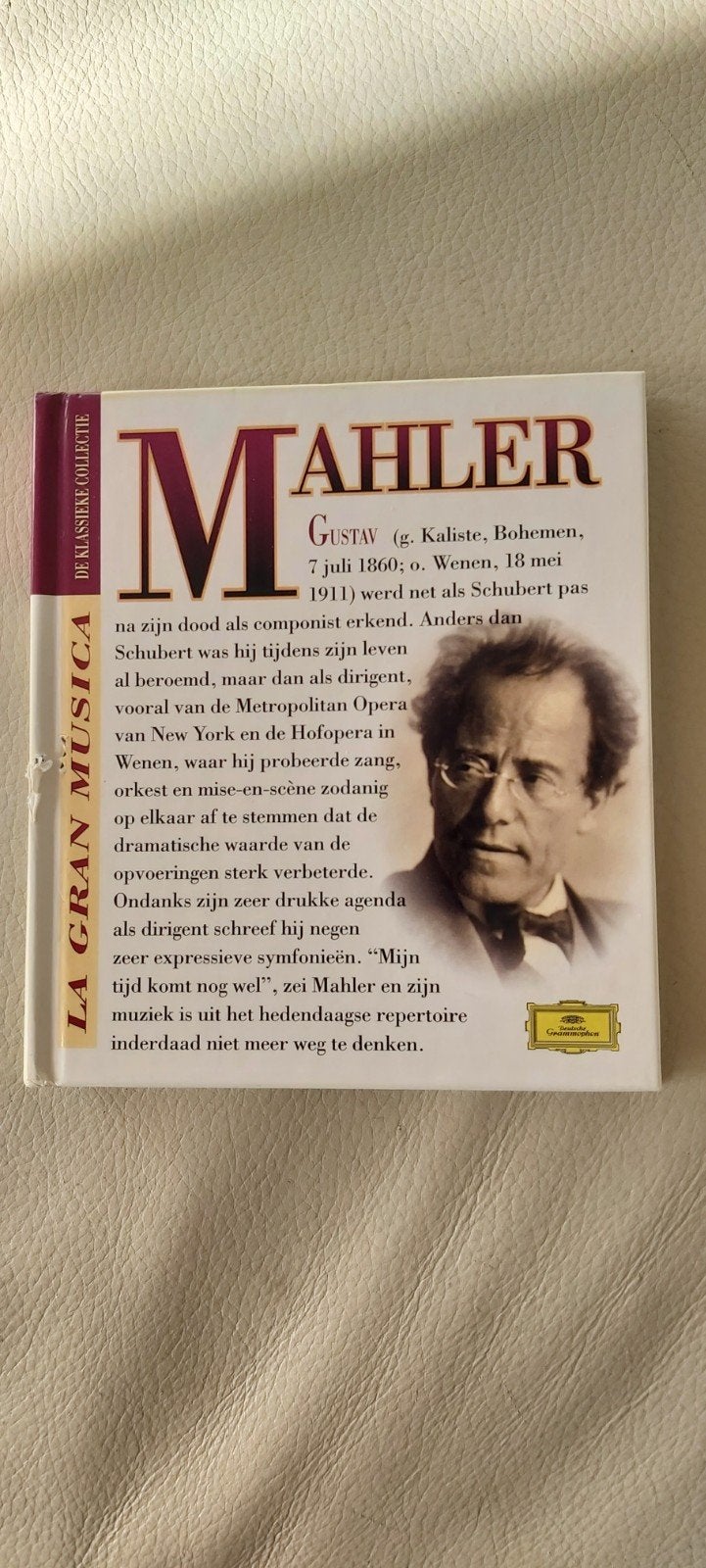 Gustav Mahler Symfonie Nr 1 & Lieder eines fahrenden Gesel, Symfonie, Mahler, Ophalen of Verzenden, Zo goed als nieuw
