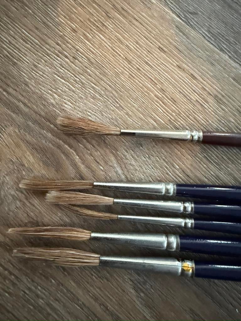 Van Gogh Ox hair penselen - van gogh 304 - 745, Ophalen of Verzenden, Zo goed als nieuw, Penseel of Kwast