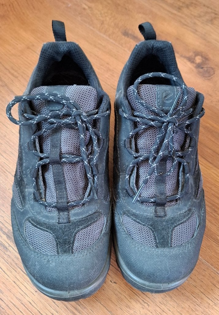 Zwarte ecco Xpedition III  wandelschoenen maat 39, Ophalen of Verzenden, Zo goed als nieuw, Schoenen