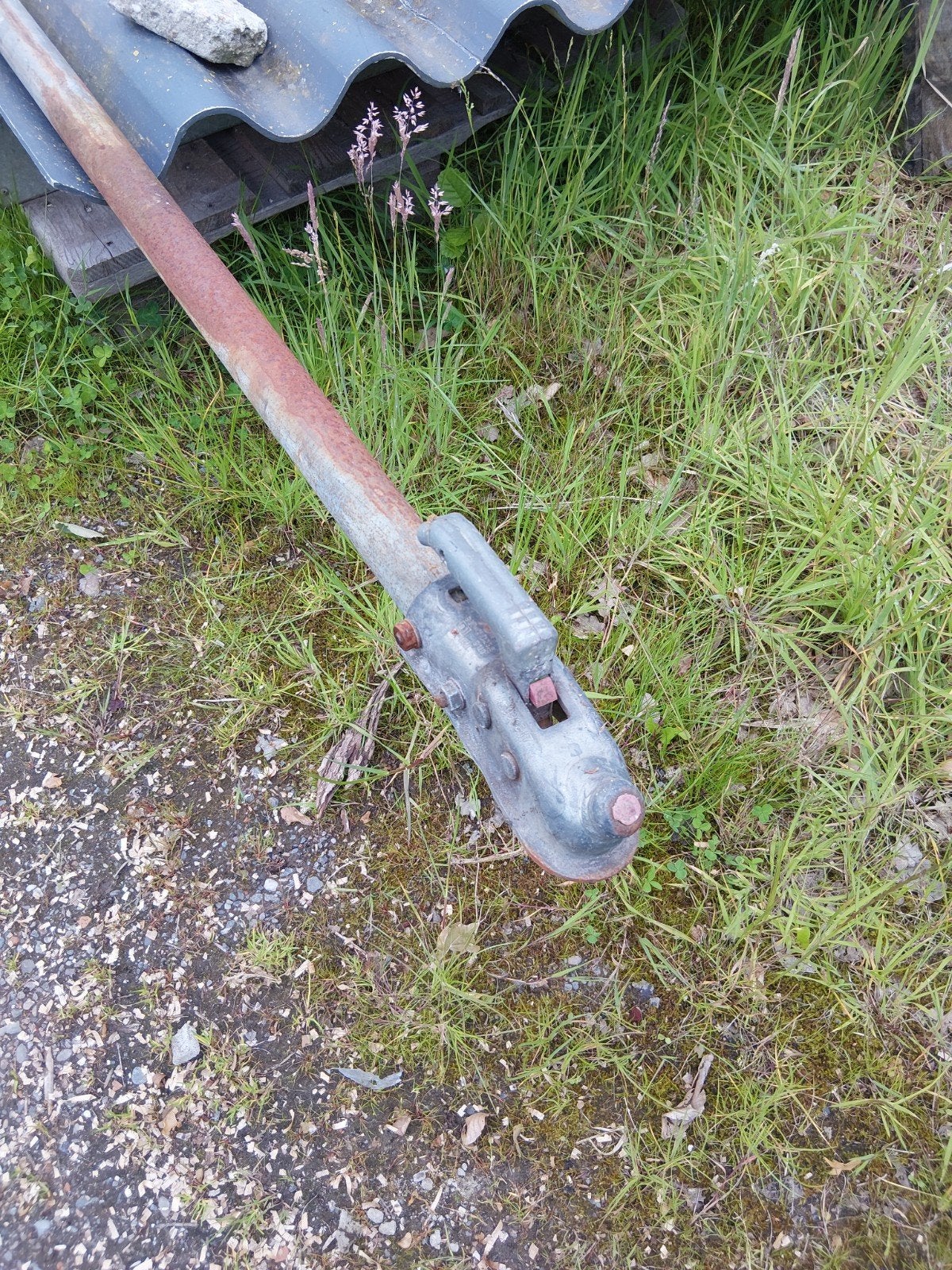 Trekstang met 2 aanhanger koppelingen, Auto diversen, Ophalen