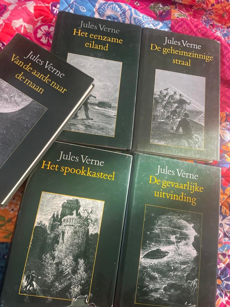 Jules Verne boeken set, Boeken, Romans, Gelezen, Nederland, Ophalen of Verzenden