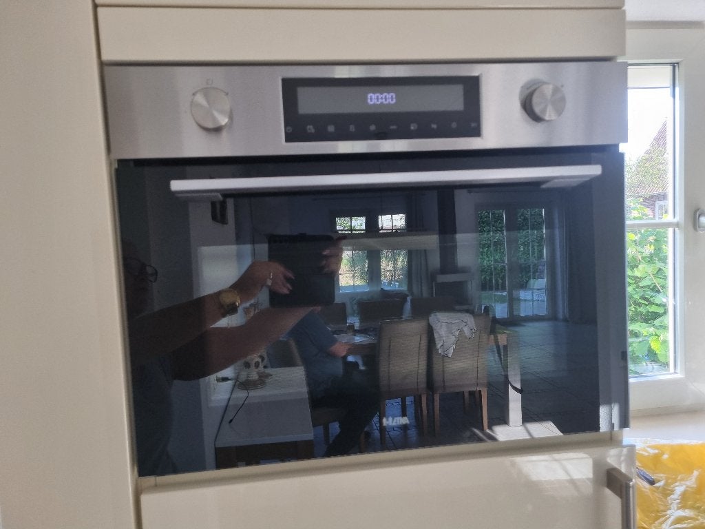 inbouw oven MOET WEG!!!!, Witgoed en Apparatuur, Ovens, Zo goed als nieuw, Inbouw, Combi-oven, Etna, Hete lucht, Magnetronfunctie