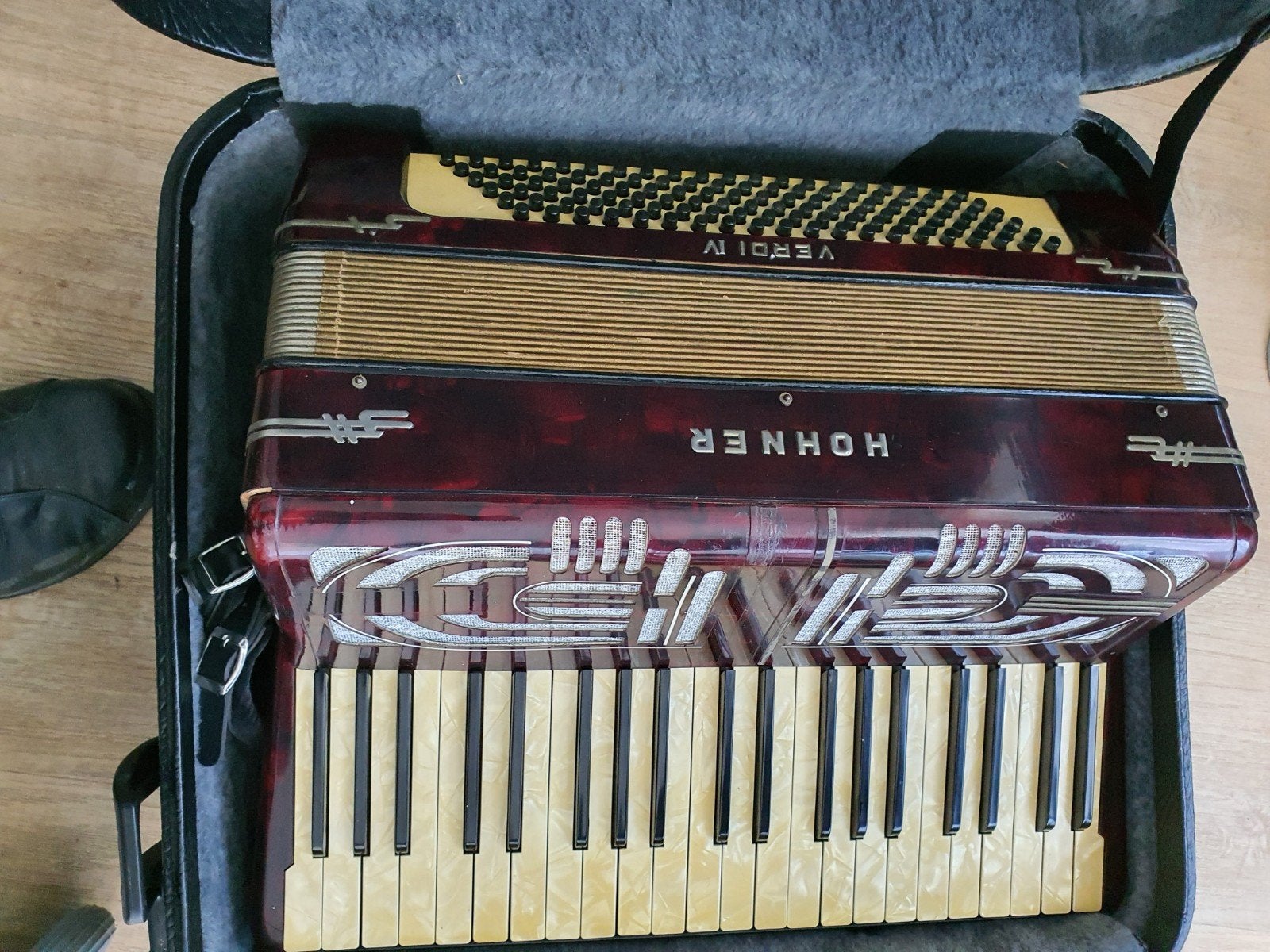 Hohner Verdi 4. Antiek en volledig gerestaureerd, Muziek en Instrumenten, Ophalen, Zo goed als nieuw, Overige merken