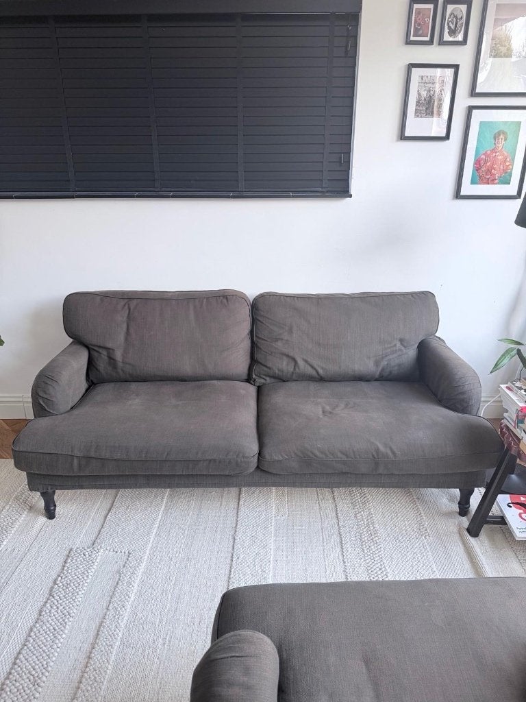 GRATIS - IKEA STOCKSUND 3-zitsbank, Ophalen, Gebruikt, 150 tot 200 cm, Tweepersoons