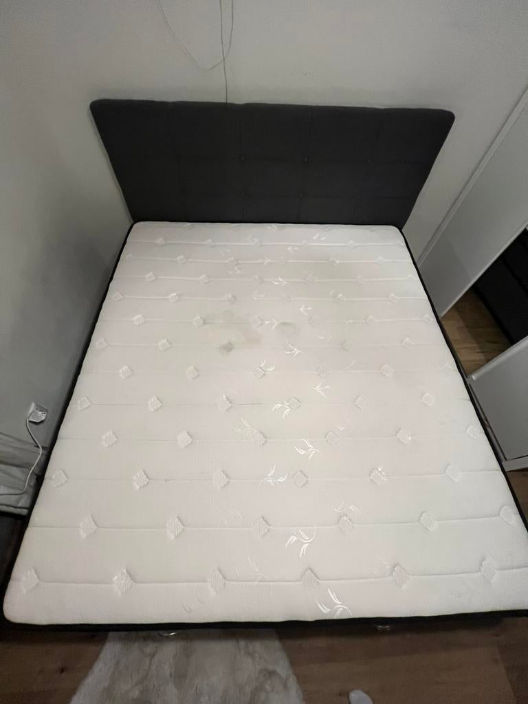 Opbergbed 180x200 inclusief matras, Ophalen, Zo goed als nieuw, Tweepersoons, 180 cm