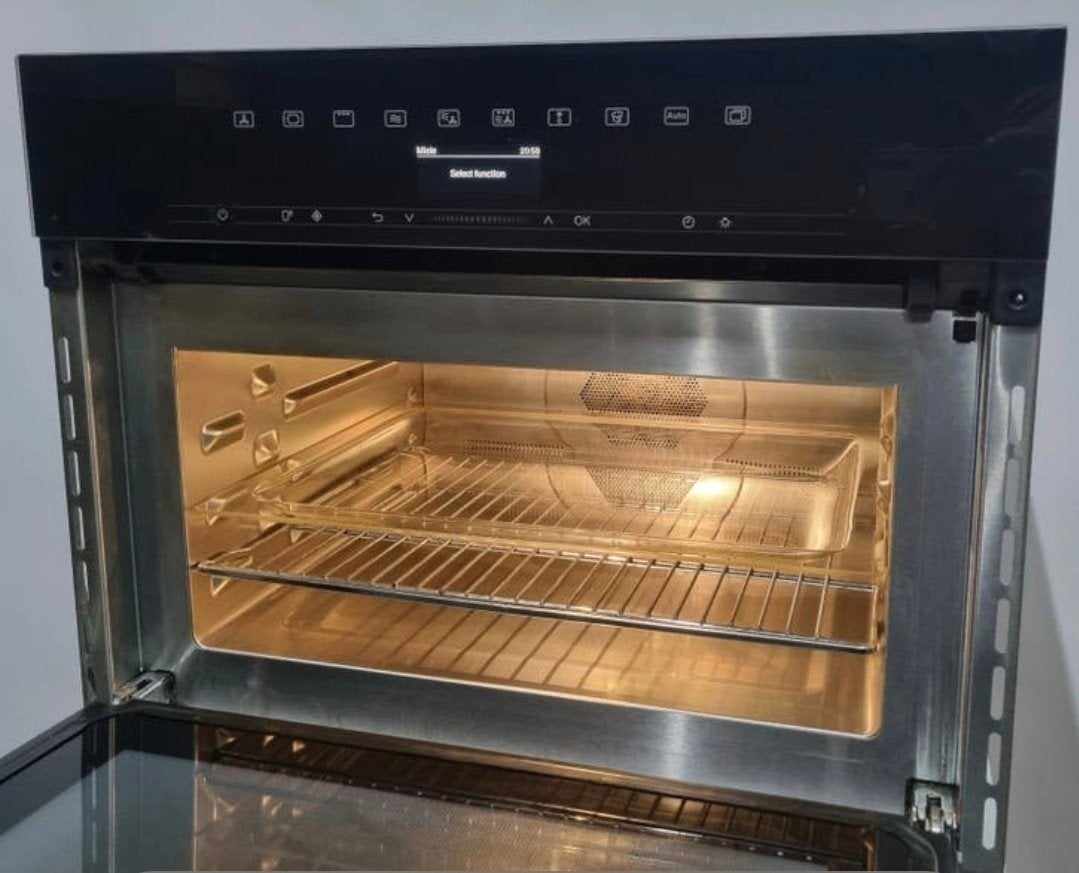 Miele h7240 BM combioven /magnetron, Witgoed en Apparatuur, Ovens, Zo goed als nieuw, Inbouw, Combi-oven, Miele, 45 tot 50 cm