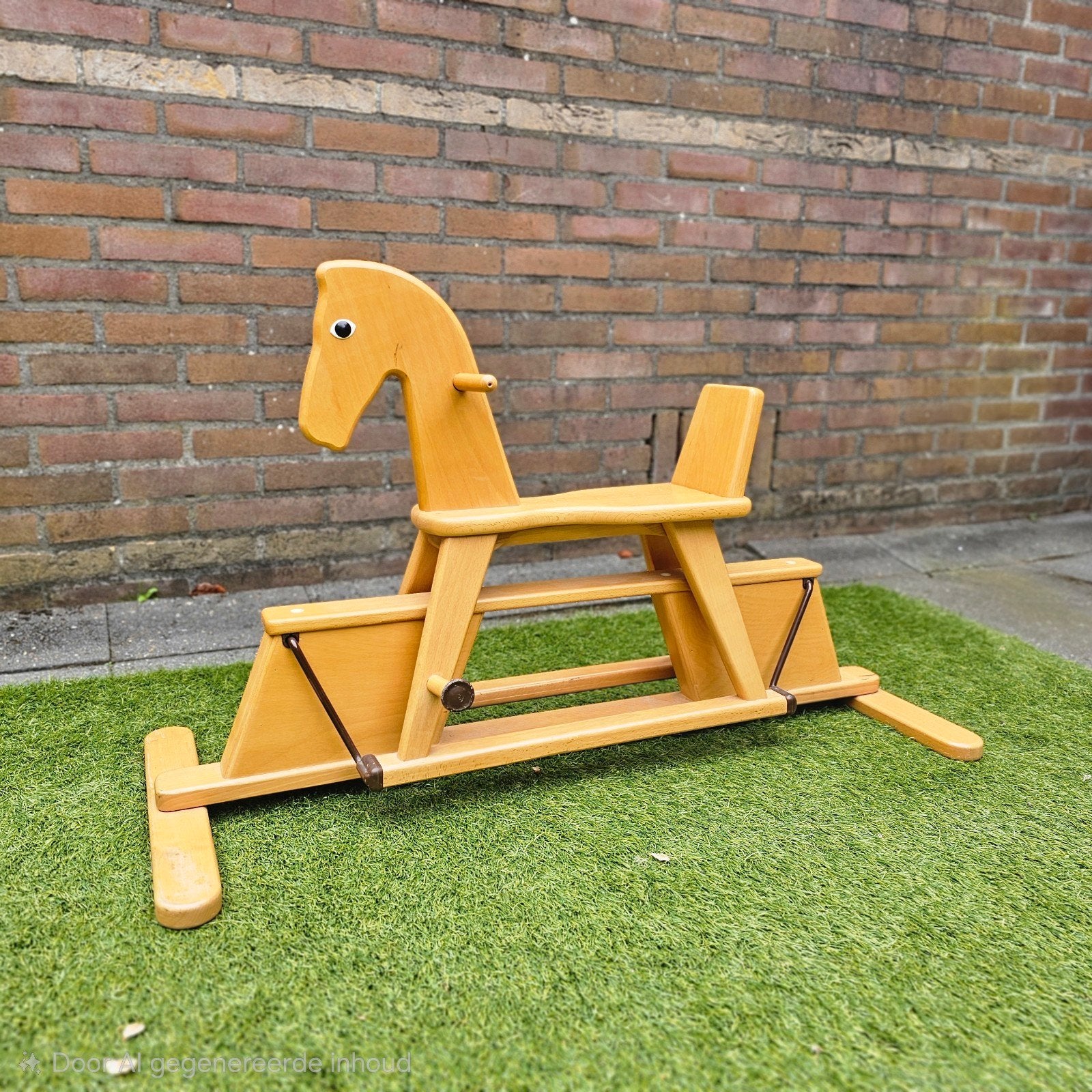 Houten hobbelpaard, Kinderen en Baby's, Speelgoed | Houten speelgoed, Ophalen of Verzenden