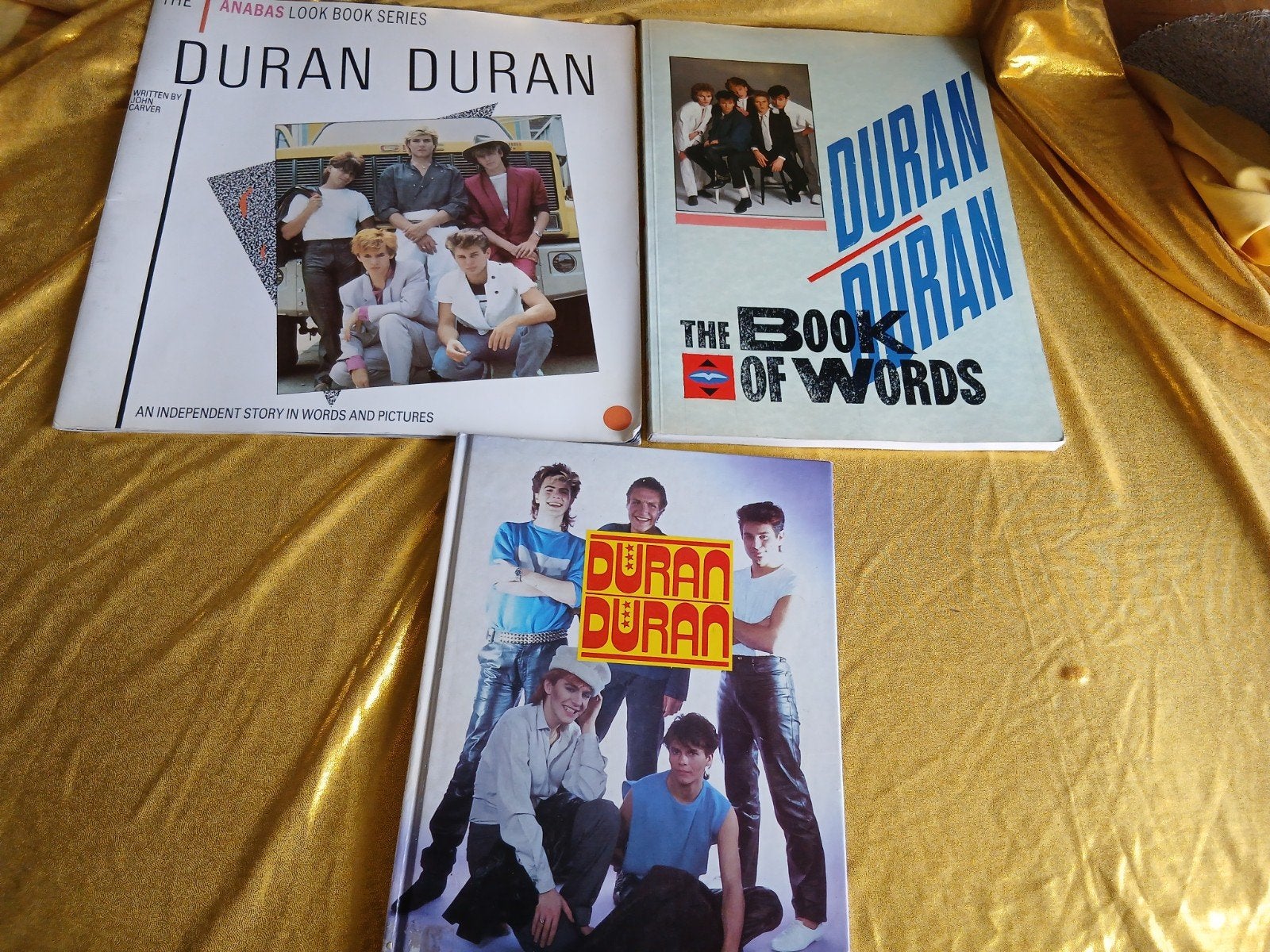 duran duran boeken 2 soft 1 hardcover, Ophalen of Verzenden