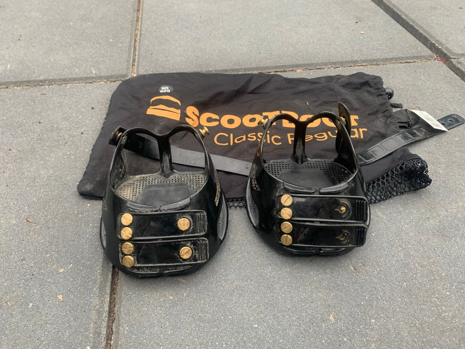 Scootboot hoefschoen 2 stuks maat 0, Ophalen of Verzenden, Dressuur