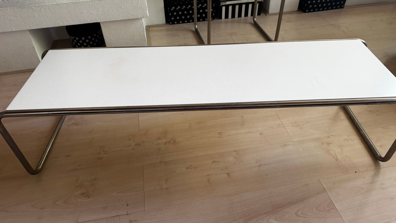 Salontafel Laccio van Marcel Breuer voor Gavina, Huis en Inrichting, Ophalen, 100 tot 150 cm, 50 tot 100 cm, Zo goed als nieuw