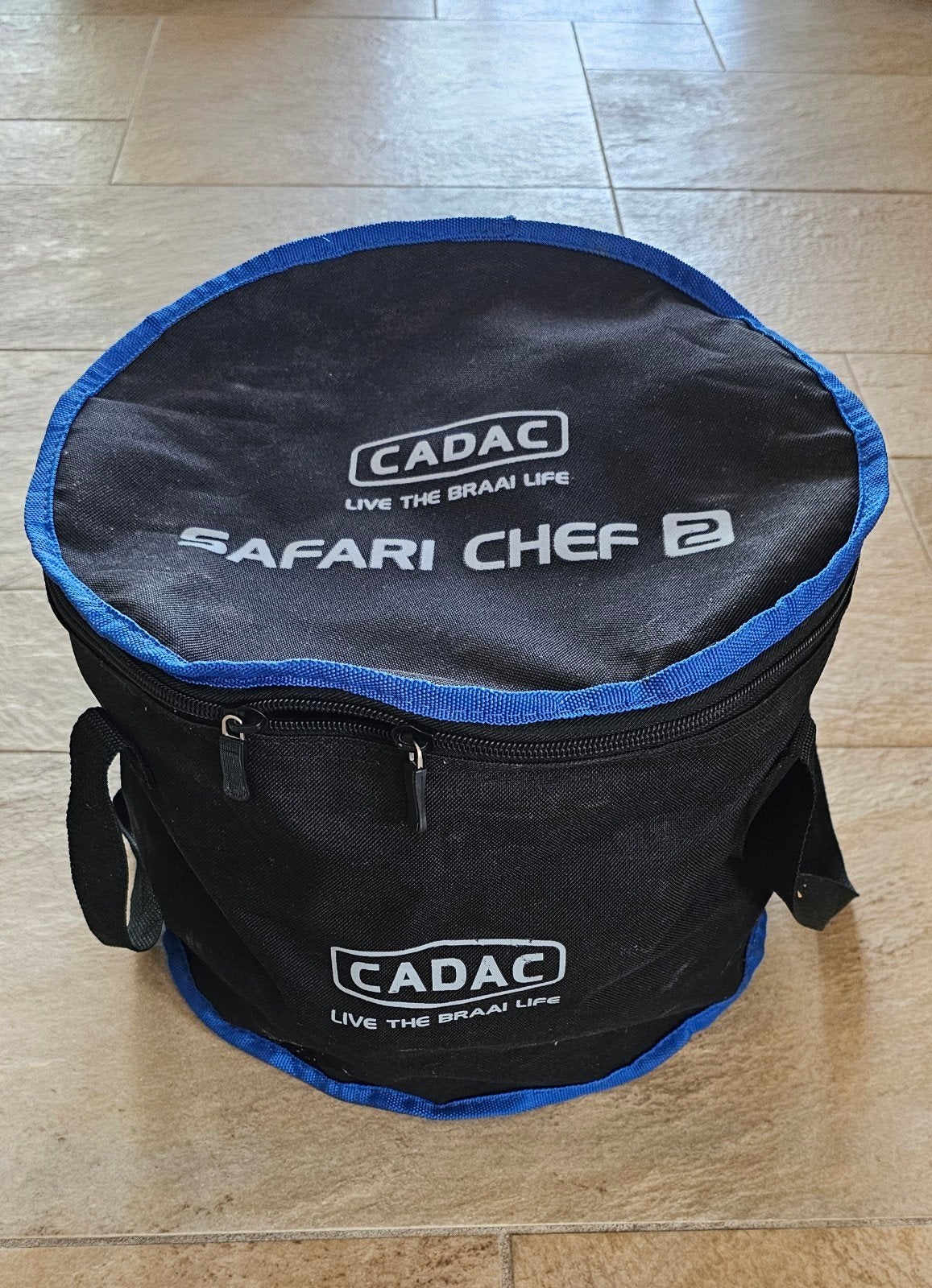 Cadac Safari Chef 2 Gasbarbecue met accessoires, Tuin en Terras, Gasbarbecues, Ophalen, Zo goed als nieuw, Cadac