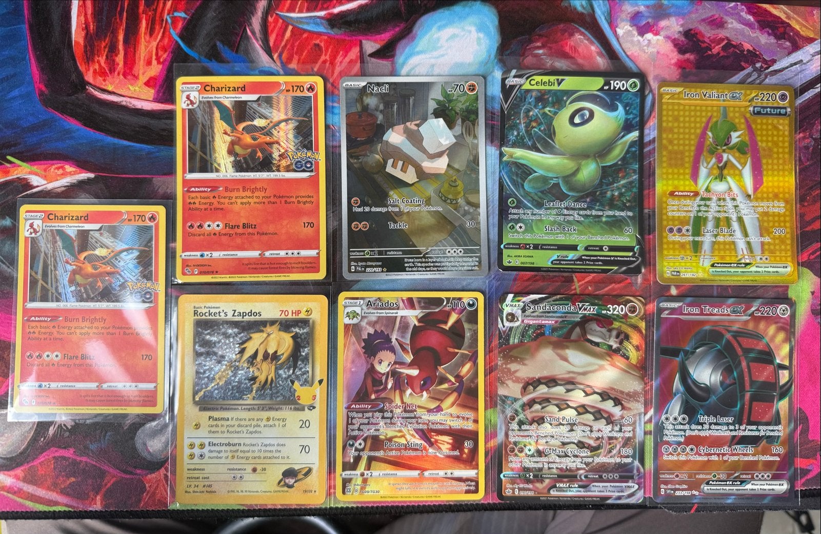 Pokémonkaarten lot uit verschillende populaire sets., Hobby en Vrije tijd, Ophalen of Verzenden, Gebruikt, Meerdere kaarten, Foil