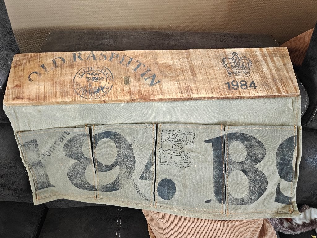 stoere vintage wandorganizer in industriële stijl, Ophalen, Industrieel, Wandhanger, Zo goed als nieuw