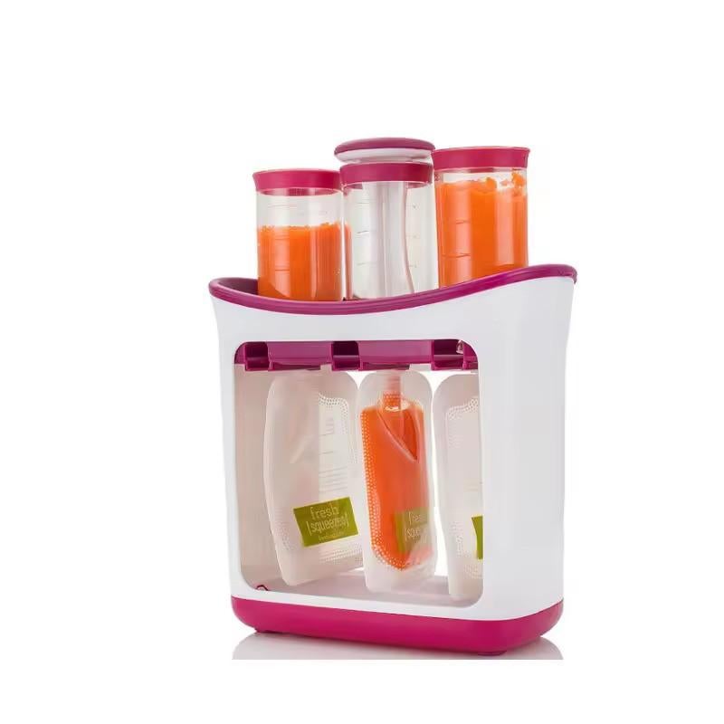 / pers ~ compressiestation voor babyvoeding+knijpzakjes, Ophalen of Verzenden, Nieuw, Overige typen