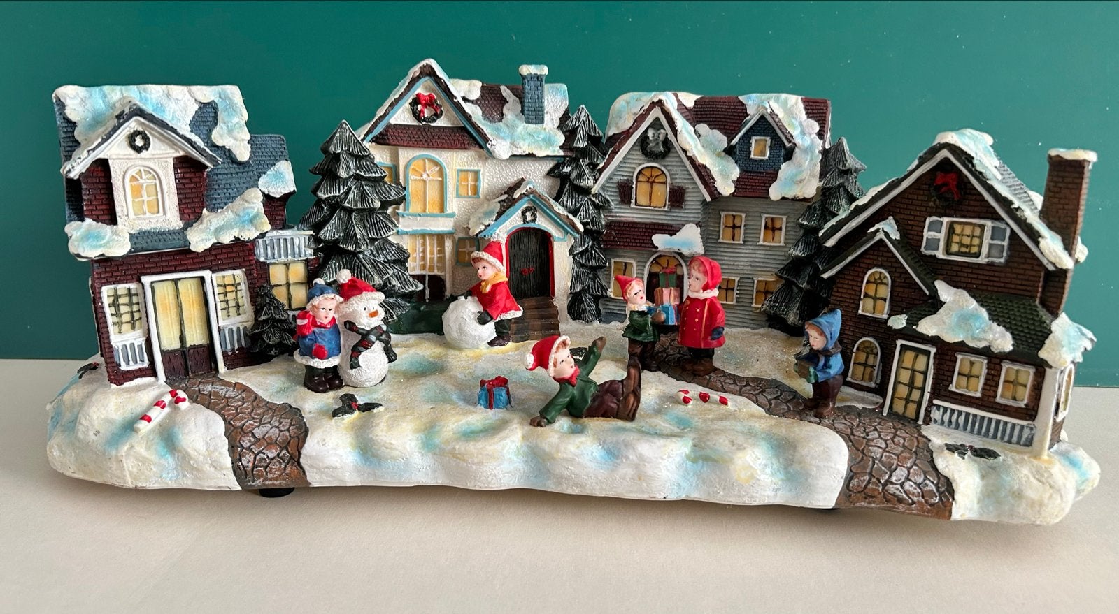 Kerststal met verlichting, Ophalen of Verzenden