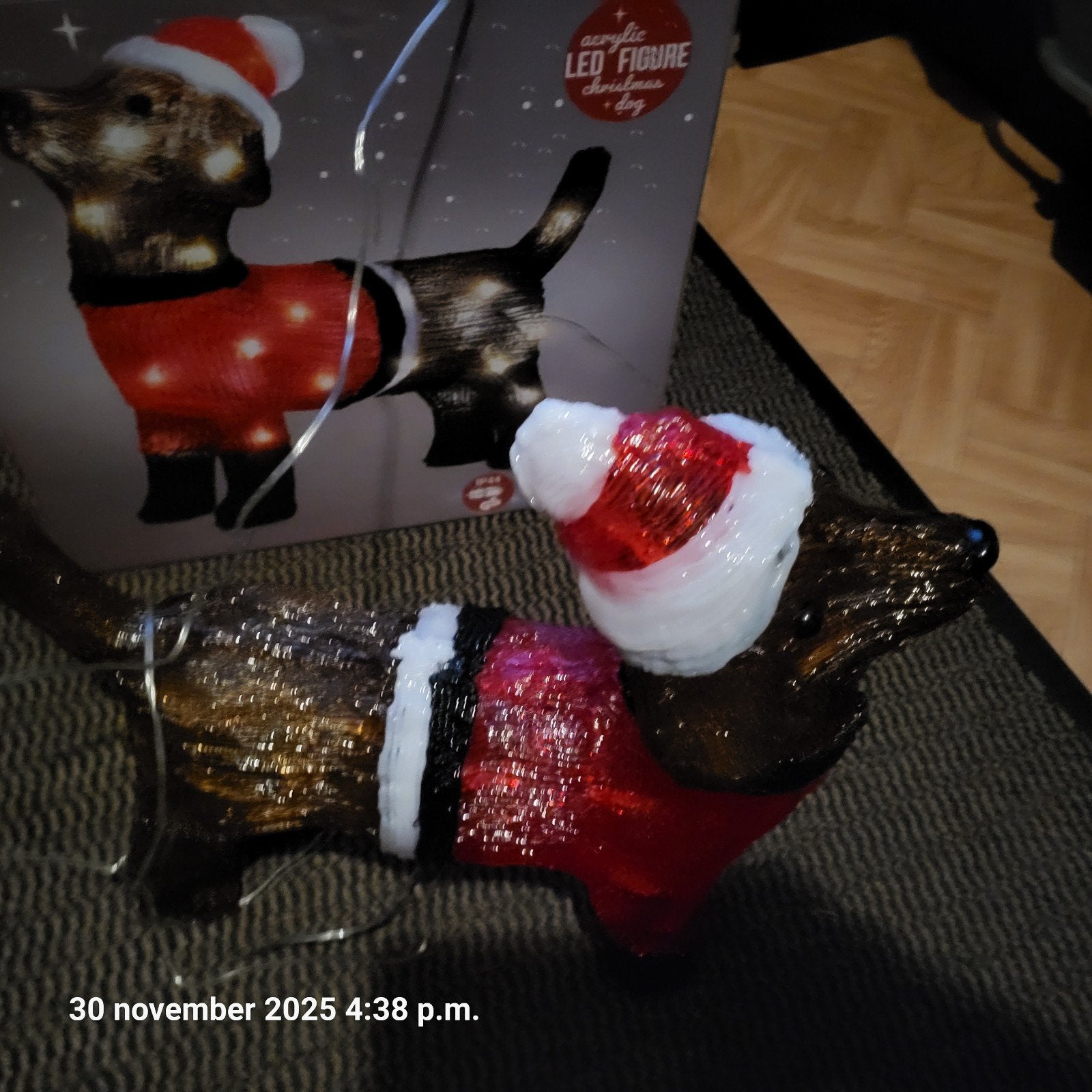 Kerst hondje met licht, Ophalen, Nieuw