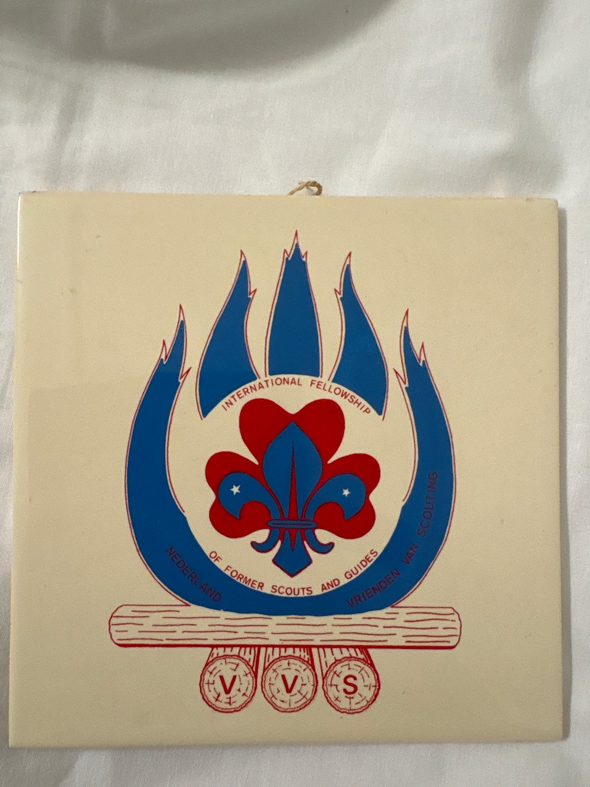 Vintage Sphinx Tegel International Fellowship Scouting, Verzamelen, Scouting, Ophalen of Verzenden, Gebruikt, Overige typen