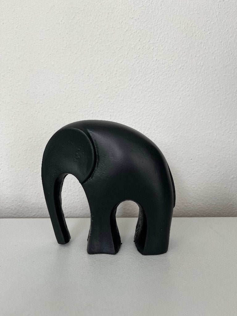 Diga Colmore Deco Olifant Alu mat zwart Nieuw!, Huis en Inrichting, Woonaccessoires | Overige, Nieuw, Metaal, Zwart, Modern, Ophalen of Verzenden
