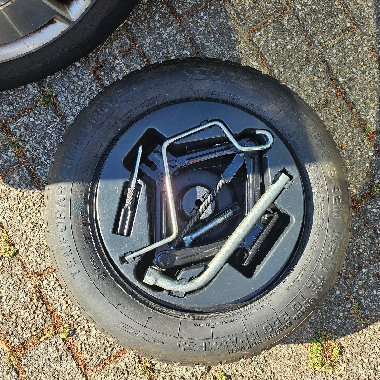 Nieuw Thuiskommer Reseversewiel met krik  13inch., Ophalen, Opel