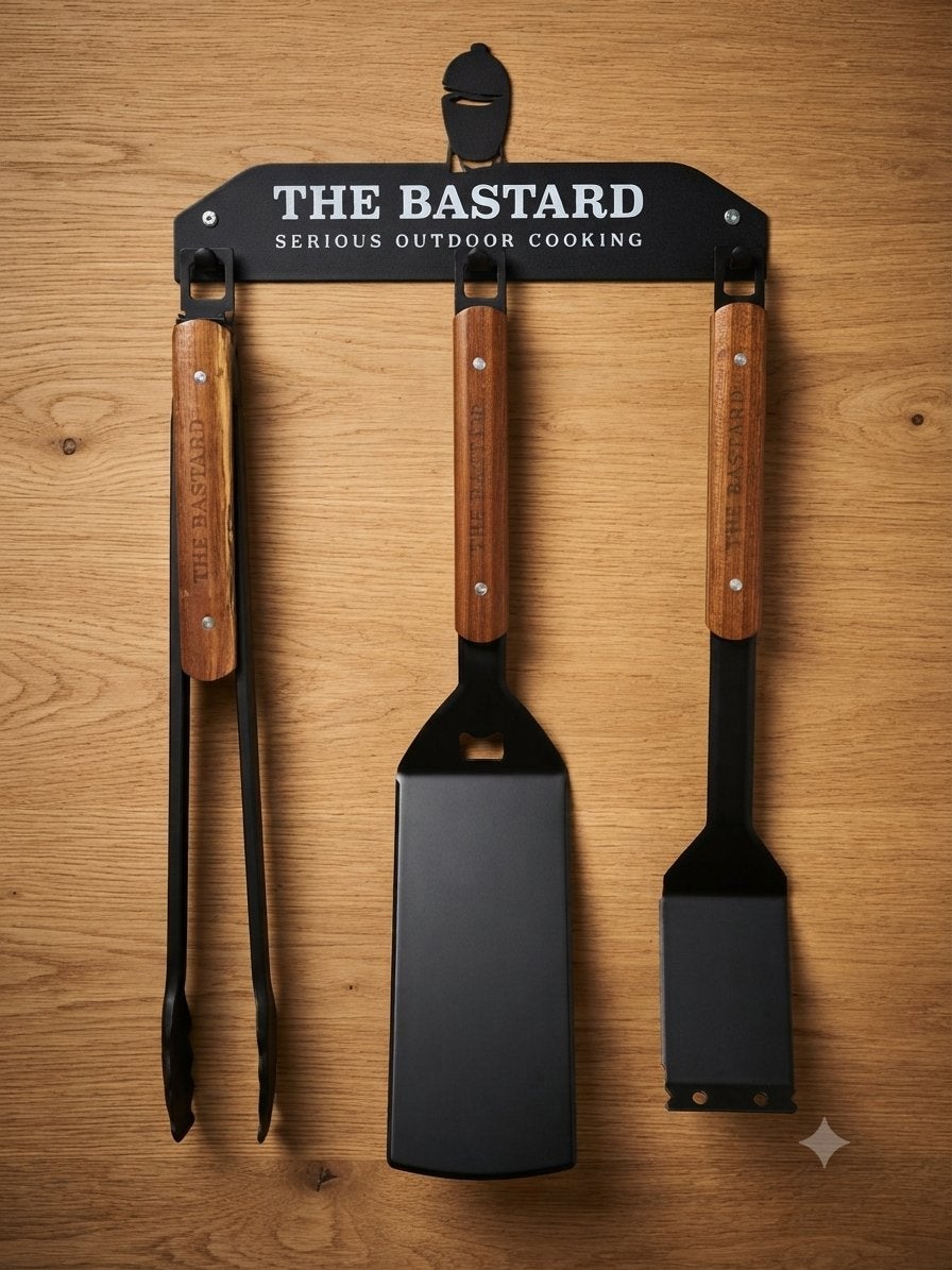 3d geprint The Bastard BBQ Gereedschap Rekje, Tuin en Terras, Verzenden, Zo goed als nieuw