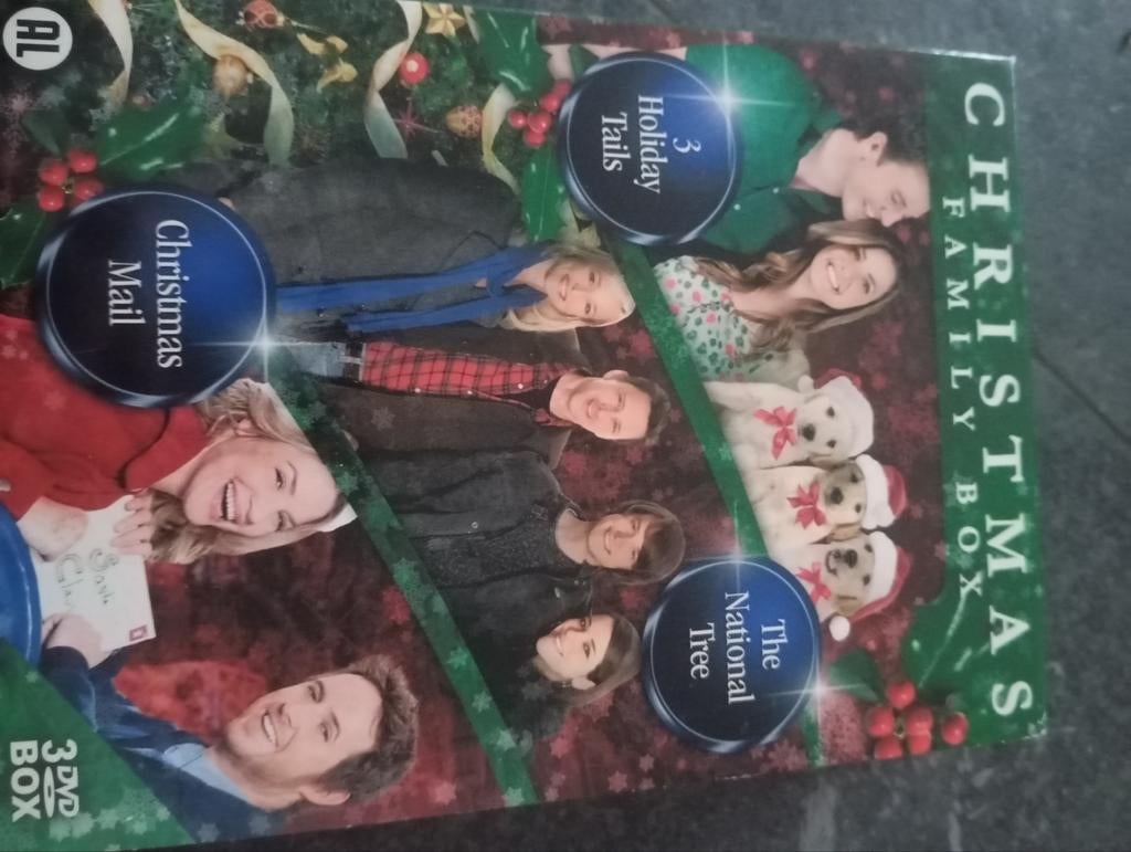 Christmas Family Box - 3 Kerstfilms op DVD, Alle leeftijden, Ophalen of Verzenden, Gebruikt, Boxset