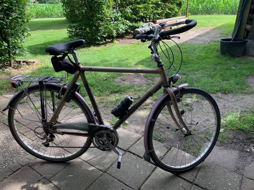 Herenfiets, Ophalen, Gebruikt, Velgrem, Versnellingen