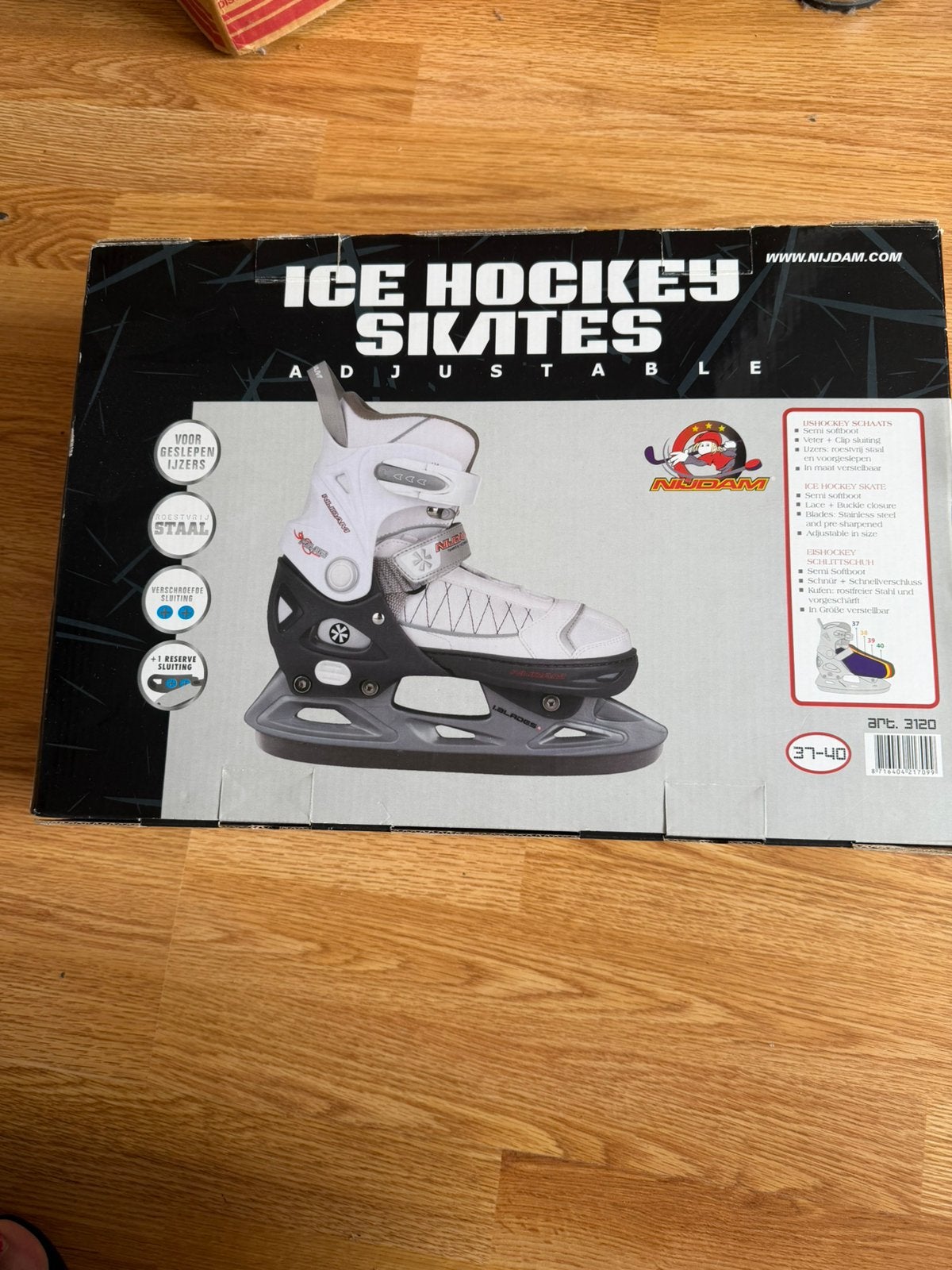 Hockey schaatsen, Ophalen of Verzenden, Zo goed als nieuw, IJshockeyschaatsen, Nijdam